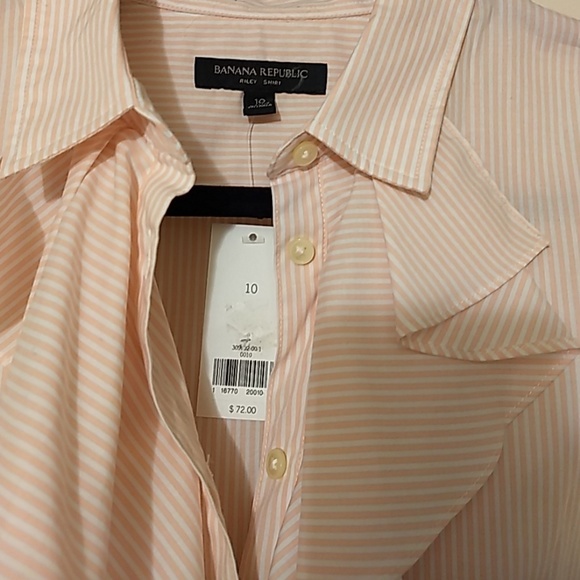 Women's Banana Republic Button Down Top - Picture 3 of 8